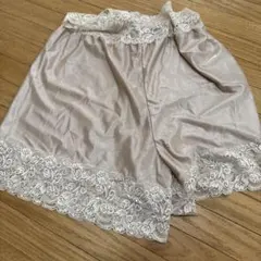 KEA工房　carino アイボリー ショートパンツ/ペチコート　ブライダル　L