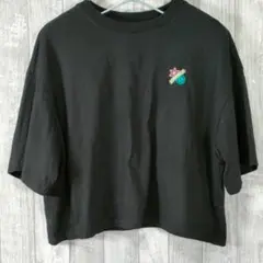 GＵ 鬼滅の刃 ねずこＴシャツ Ｍサイズ 前後プリント ショート丈 未使用美品！