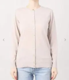 ドゥーズィエムクラス　クルーネックカーディガン