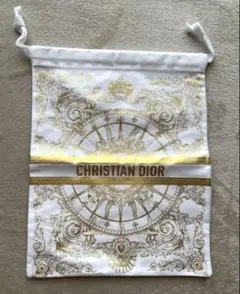 【Dior】 ディオール 2024 ホリデー限定 巾着ポーチノベルティ
