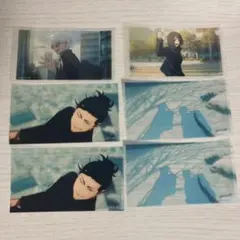 呪術廻戦　クリアステッカーコレクション　五条悟　夏油傑　家入硝子