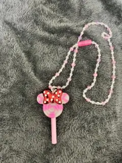 ミニーちゃん 光るペンダント キャンディー