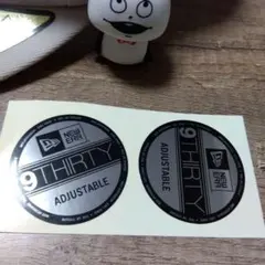 9THIRTY2枚‼️ニューエラステッカー‼️NEWERA‼️