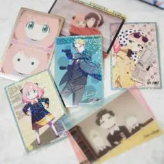 SPY×FAMILY　ウエハースカード　ステッカー ６点セット
