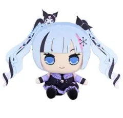 初音ミク　雪ミク × クロミ きゅるまる BIG ぬいぐるみ