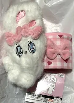 新品☆エスターバニー　ぬいぐるみ付き小物入れ　1種のみ　②