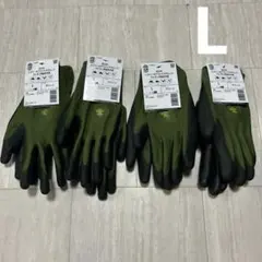 【未使用品】　ワークマン軍手　Lサイズ　4点セットのサムネイル