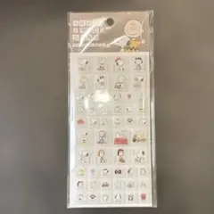 スヌーピー　ドロップ　ブロックシール