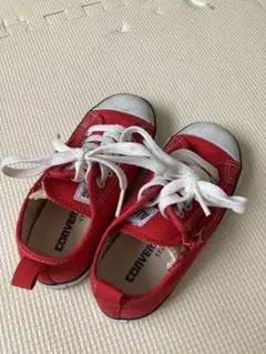CONVERSE ALL STAR 赤色 キッズシューズ