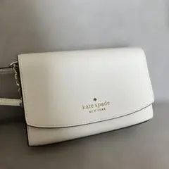 kate spade ショルダーバッグ ショルダーウォレット ホワイト