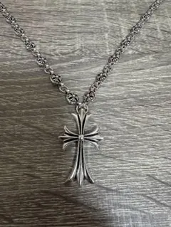 クロムハーツ/Chrome Hearts ダブルCHクロスペンダント 巾着付き クロムハーツ/Chrome Hearts ダブルCHクロスペンダント 巾着付き