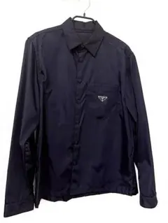 【極美品】PRADA ナイロンシャツ ジャケット ReNylon リナイロン S
