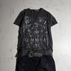 Buffalo Bobs Graphic V-Neck T-Shirt Y2Kのサムネイル