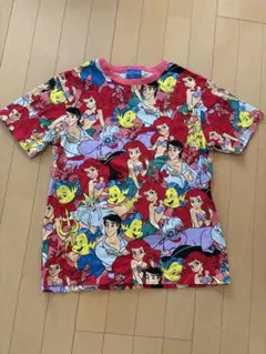 ディズニー リトルマーメイド アリエル 総柄 Tシャツ M Disneyのサムネイル