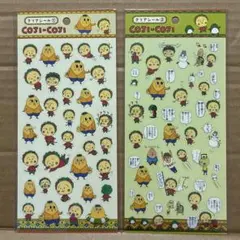 【値下げ中】コジコジ　クリアシール　2種セット　COJI-COJI　エンスカイ