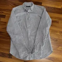 BEAUTY&YOUTH チェック柄長袖シャツ S