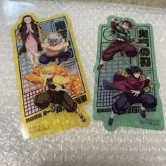 鬼滅の刃　映画特典クリアカードしおり 2枚セット