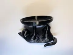 黒猫 モチーフ 小物入れ トレー 置物