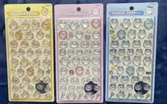 【国内正規品】ボンボンドロップシール　ちいかわ　ハチワレ　うさぎ　3枚セット