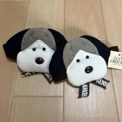 犬のデザイン アームバンド２つセット お弁当箱を留めるバンドにもなります