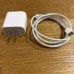 Apple純正 20W急速充電器 ＆ USB-C ケーブル
