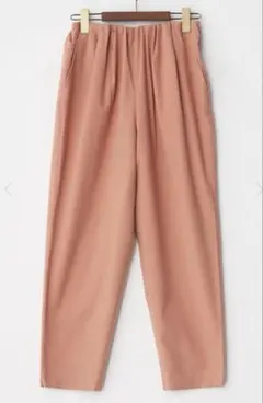 【美品】BEAMS Heart 未使用 タックパンツ M ピンクベージュ