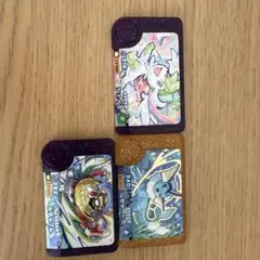 ポケモンフレンダ　シェイミ　シャワーズ　ルチャブル