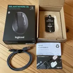 【USB-Cケーブル・箱のみ】logicool MX ANYWHERE 3S