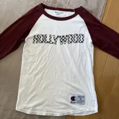 Champion HOLLYWOOD 七分袖カットソー S