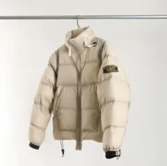 ストーンアイランド ダウンジャケット クリーム色 美品M