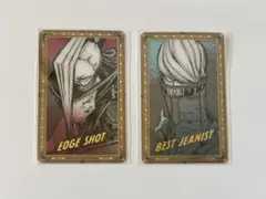 僕のヒーローアカデミア 原画展 箔押し カード エッジショット ベストジーニスト