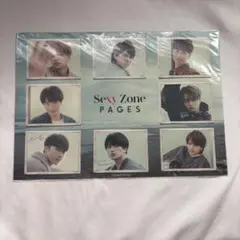 SexyZone PAGES特典ステッカー