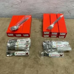 新品未使用 江部松商事 デザートスプーン フォーク 133本セット Y1408