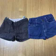 32 ショートパンツ 2点セット ボンポワン6A　ボントン4A