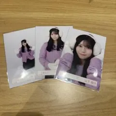 櫻坂46生写真　山下瞳月　冬服　セミコンプ