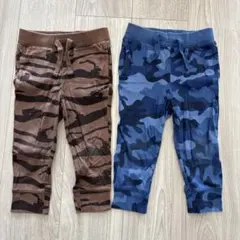 GAP カモフラージュ柄パンツ 2枚セット 18-24ヶ月