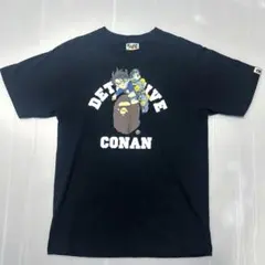 A BATHING APE BAPE 名探偵コナン　CONAN tシャツ L A BATHING APE BAPE 名探偵コナン CONAN tシャツ L - メルカリ