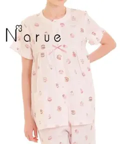 新品未使用♡Narueナルエー ダブルガーゼマカロンパジャマ ピンク♡M～Lのサムネイル