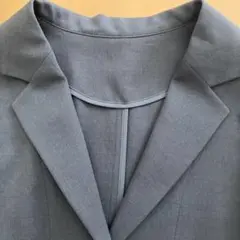 新品無印テーラードジャケット　撥水加工グレーL