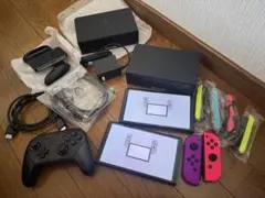 任天堂　Switch 有機EL 本体 ×2 周辺機器