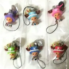 ワンピース バースディストラップ チョッパー 6個セット