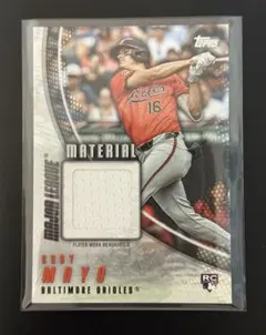 topps update Coby Mayo relic コビーメイヨ