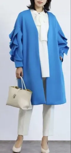 ヤマダヤ FENNEL フリルスリーブコート