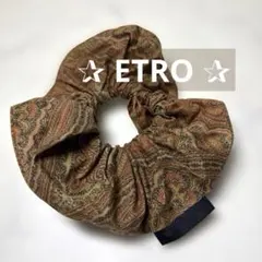 【ETRO】✰エトロ✰ペイズリー柄✰シュシュ✰ヘアゴム✰のサムネイル