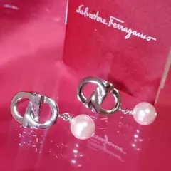 2026年最新】Salvatore Ferragamo カラー：シルバー系 ピアス(両耳用