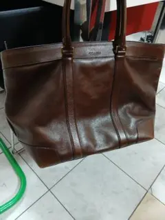COACH　ウィークエンドトート　ダークブラウン　70487