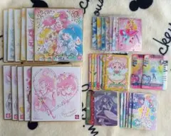 【まとめ売り】プリキュア 色紙ART・ウエハースカード等まとめ売りセット