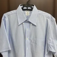 Brooks Brothers 半袖ワイシャツ 16 1/2