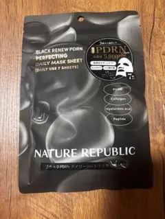 NATURE REPUBLIC BLACK PDRN マスクシート 7枚入のサムネイル