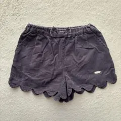 petit main 90 ショートパンツ パンツ ブラウン グレー
